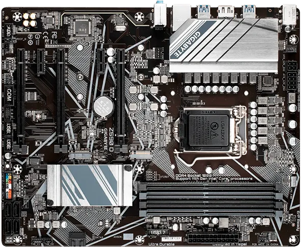 Ремонт материнских плат Gigabyte Z590 D в сервисном центре FIX-Gigabyte