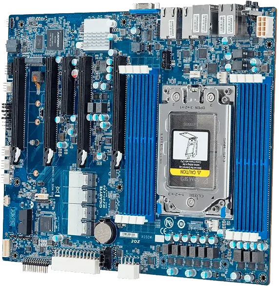 Ремонт материнских плат Gigabyte MZ01-CE0 2.0D в сервисном центре FIX-Gigabyte