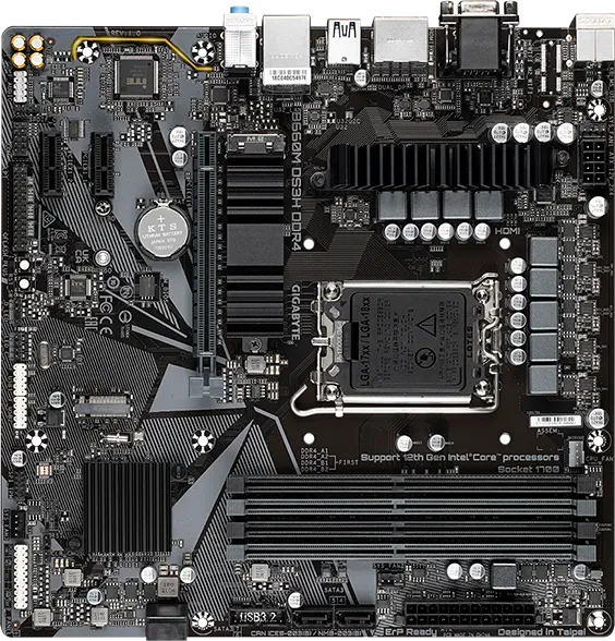 Ремонт материнских плат Gigabyte B660M DS3H DDR4 в сервисном центре FIX-Gigabyte